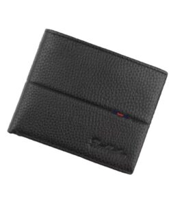 Portefeuille Homme Cuir Véritable Fin, Portefeuille Vintage pour Permis de Conduire, Cadeau Noel en Cuir Authentique