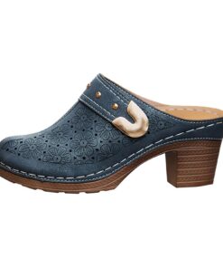 Pantoufles AaSccex femme - Bout fermé - Chaussures de plage - Pieds nus adapté aux femmes
