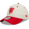 New Era 9Twenty Adjustable Cap Manchester United Beige Adult Unisex Casual Outdoor Adjustable Fit