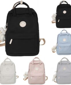 Sac à dos HINGTAT grande capacité ourson résistant à l'eau pour Voyage et Collège essentiels Outdoor