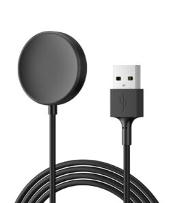 Wanme Chargeur pour Samsung Galaxy Watch 8/8 Classic/7/FE/ULTRA/6/6 Classic/5/5 Pro/4/4-Classic/3/Active 2/Active Noir