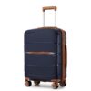 Kono Valise Cabine Léger en Polypropylène TSA Global Recycled Standard