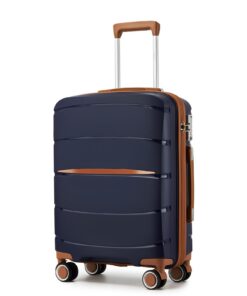 Kono Valise Cabine Léger en Polypropylène TSA Global Recycled Standard
