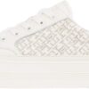 Tommy Hilfiger Femme Vulc Leather Sneaker Monogram Fw0fw08331 Baskets - Femmes - Mode - coppia di scarpe da ginnasto en