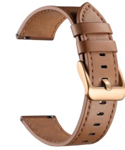 Bracelet de montre en cuir Sundara 18 mm, 20 mm, 22 mm, compatible multifonction, pour homme et femme, Garmin-ID205L, Ga