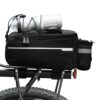 MEMOFYND sacoche de porte-vélos noire pour cyclistes urbains en ville