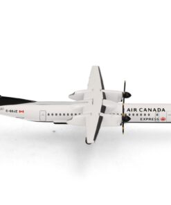 Herpa Modèle réduit Avion Air Canada Express Bombardier Q400, Échelle 1:500, Collectionneurs, Voyages, Réalisé en Métaux
