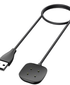 Chargeur magnetique fitbit versa 3 versa 4 sense sense 2 compatibleUSB 50cm