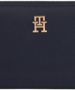 Tommy Hilfiger Portefeuille Femme Large Fentes pour Cartes Design Poppy Étui à Cartes Luxe Mode 5 Pièces