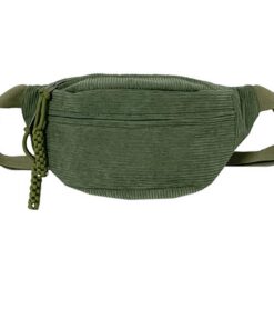 Eniyou Sac Banane Velours Côtelé Vert Femmes Voyage Shopping Travail Femmes Sac De Voyage Ajustable Modes de VieFashiona