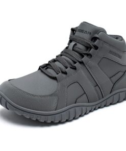 HOBIBEAR Bottes pieds nus imperméables pour l'hiver - Chaussures d'extérieur pour homme et femme