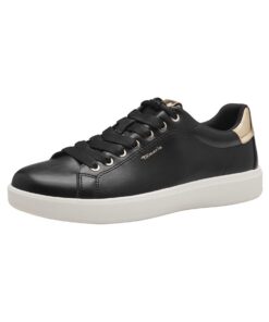 Tamaris Femme 1-23720-43 BasketFemme en cuir, parfaite pour la saison printanière, conçue pour la confort et l'esthétism