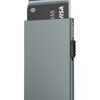 VULKIT Carte Portefeuille Minimaliste pour Hommes avec Blocage RFID et Porte-Carte Pop Up RFID Portefeuille Mince