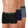 Boxers en coton stretch extensible My Petit Prix My Athena Noir/Marine/Bleu Homme