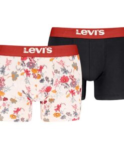 Levi's Flower All Over Print Bodywear Lot de 2 pour Homme - Comfort et Style - Grande Taille Disponible