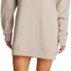 Calvin Klein Robe Sweat-Shirt Femme - Confortable et Élégante pour le Quotidien, Tissu Léger et Respirant