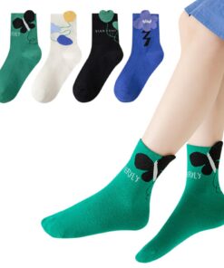 Chaussettes Dinosaures Coton 35-38 Garçons Filles Tout-petits Amusantes 4 Paires Cadeaux Enfants ESL0123456789