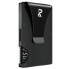 Porte carte crédit homme bloque RFID, minimaliste avec pince à billets, 12 cartes maximum, cadeau homme, fête des pères