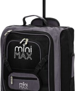 Valise à roulettes Aerolite MiniMAX pour Enfants | Sac à Dos et PochetteIncluded | Ours préférée