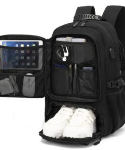 Sacd a dos extensible homme travail 50l 60l 80l ordinateur cabine avion