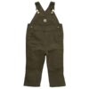 Carhartt Salopette Ample En Toile pour Garçon - Résistante et Confortable