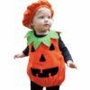 Costume Halloween Bebé Citrouille + Costume Petite Citrouille Fille + Déguisement Halloween Enfant Citrouille