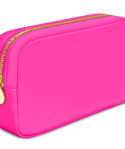 Sacs de maquillage DANCOUR pour femmes, sacs de maquillage nylon grande capacité, trousse de maquillage idéale pour voya