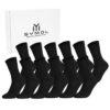 Chaussettes Diabétiques SYMOL pour Hommes et Femmes, Grande Taille (39-54),Sans Élastique & Sans Couture, Convient aux P