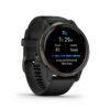 Montre connectée GPS Garmin Venu 2 multisport longue autonomie écran AMOLED Gris bracelet noir boîtier 45 mm