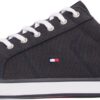 **Tommy Hilfiger Baskets Vulcanisées Homme pour Hommes - Confort et Durabilité Maximisés | Chaussures de Ville tendance