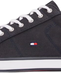 **Tommy Hilfiger Baskets Vulcanisées Homme pour Hommes - Confort et Durabilité Maximisés | Chaussures de Ville tendance
