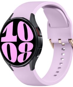 Bracelets Wanme compatibles avec Samsung Galaxy Watch 6 de 40 mm et 44 mm, Samsung Galaxy Watch 5 Classic de 43 mm et 47