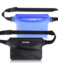 Sac étanche ECHTPower, imperméable, protège téléphone/argent/cartes/clés, idéal pour la natation, rafting, kayak, canota