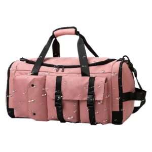 Sac de Week-End Trochate Grande Capacité Imperméable pour Femmes | Sac Polyvalent avec Séparation Sec/Humide pour Vêture