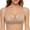 Soutien-Gorge Push Up Invisible CheChury pour Femmes avec Coussinets Amovibles Soutien-Gorge de Tous Les Jours FemmeComf