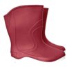 REIS Chaussures en PVC Bordeaux Taille 38 pour Enfants à l'Ecole