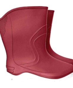 REIS Chaussures en PVC Bordeaux Taille 38 pour Enfants à l'Ecole