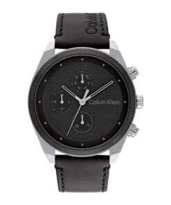 Montre Calvin Klein Analogique Multifunction Quartz Homme Collection Impact Acier Inoxydable