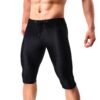 Compression Short de Sport pour Hommes | Pantalons Respirants Séchage Rapide | Runner Collants Courts Fitness Football C