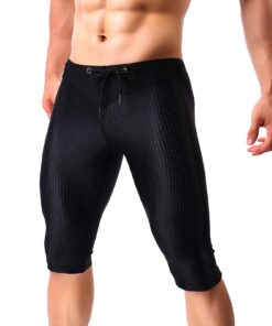 Compression Short de Sport pour Hommes | Pantalons Respirants Séchage Rapide | Runner Collants Courts Fitness Football C