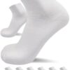 Sogzz Chaussettes diabétiques sans élastique pour homme et femme | 12 paires | noir Sogzz Chaussettes courtes diabétiq