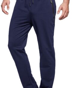 ZOXOZ Pantalon de Jogging pour Homme | Élégant et Pratique pour le Fitness et la Relaxation | Poches Zippées | 100% Coto
