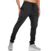 Titre SEO optimisé : "BROKIG Pantalon de Jogging Homme Double Poche Fitness Stretch Zippé Coton Pantalon Survêtement po