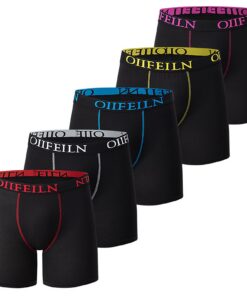 Caleçons boxer homme élastiques anti-transpiration | Largeur | Tous les hommes | Sport et quotidien |Comfortable et resp