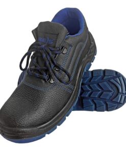 Chaussures de sécurité REIS Oui Noir/Bleu pour Travailleurs Industriels au Travail