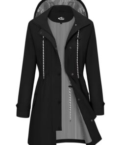 RITOSTA Veste Imperméable Femme Zippé Coupe Vent Manteaux GRS Global Recycled Standard