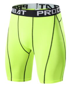 Yimutian Shorts de Compression pour Hommes | Collant Court de Sport | Séchage Rapide | Respirant | Idéal pour la Course,