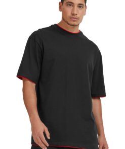 Tee 여성 Contrast Herren urban classics grande taille modalette