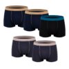WEASIC Sous-vêtements Homme Coton Respirant Antibactérien Multicolore
