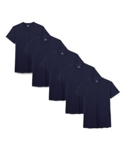 Chemise homme Lower East 100% coton Col en V (Pack de 5 ou Pack de 10)